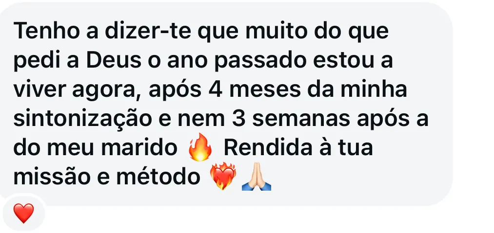 Depoimento da Marta rendida à missão e ao método